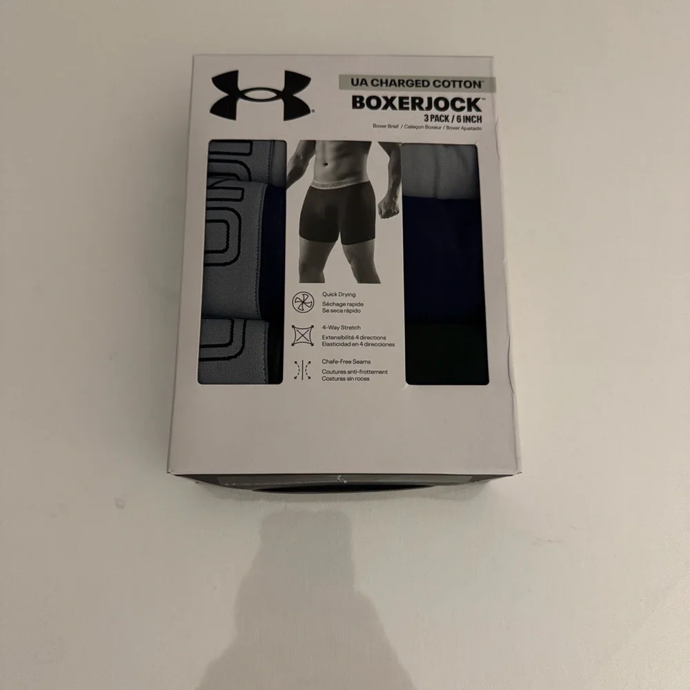 Under Armour Boxerjock Mens 4XL 3 Pack